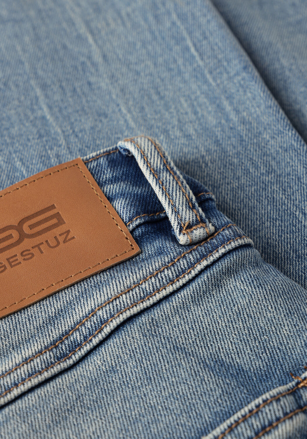 GESTUZ Straight leg jeans GZJADE HW STRAIGHT JEANS Bleu clair - large