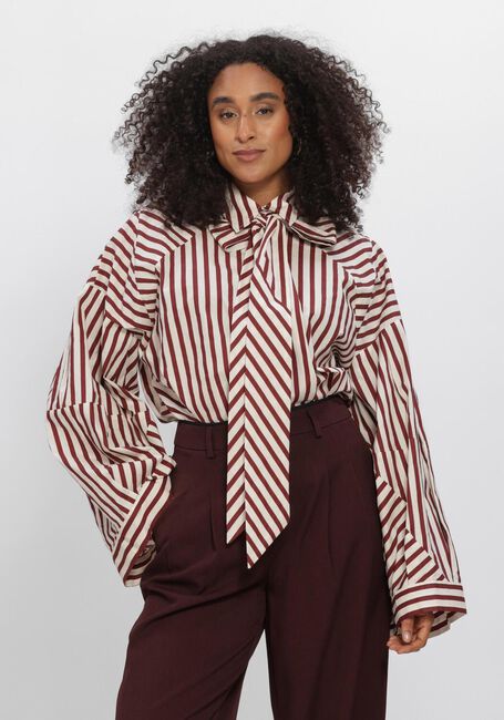 Bordeaux AIMEE THE LABEL  OSLOW6 BLOUSE - large