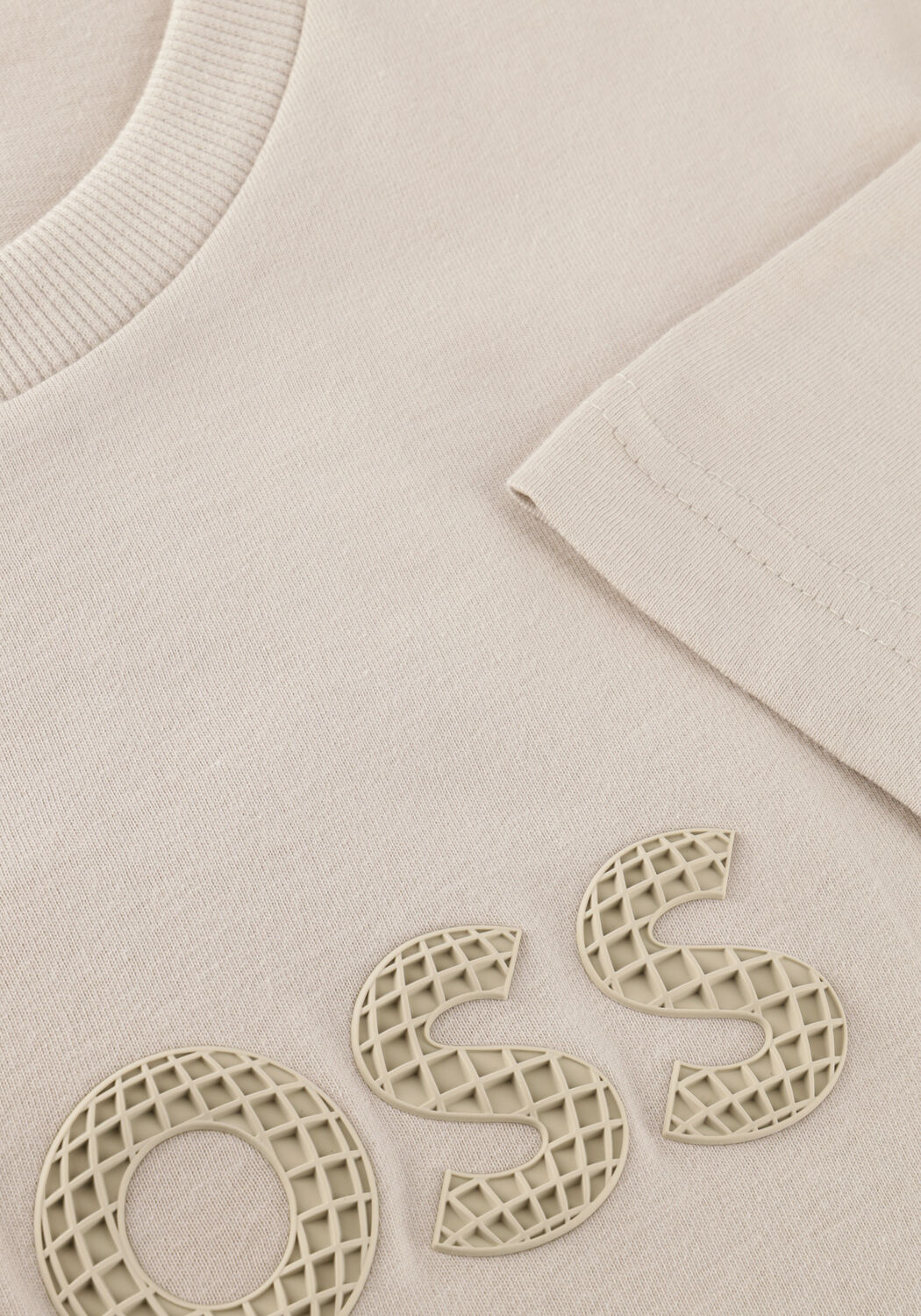 BOSS GREEN T-shirt TS_TERRACE LOGO en beige - large