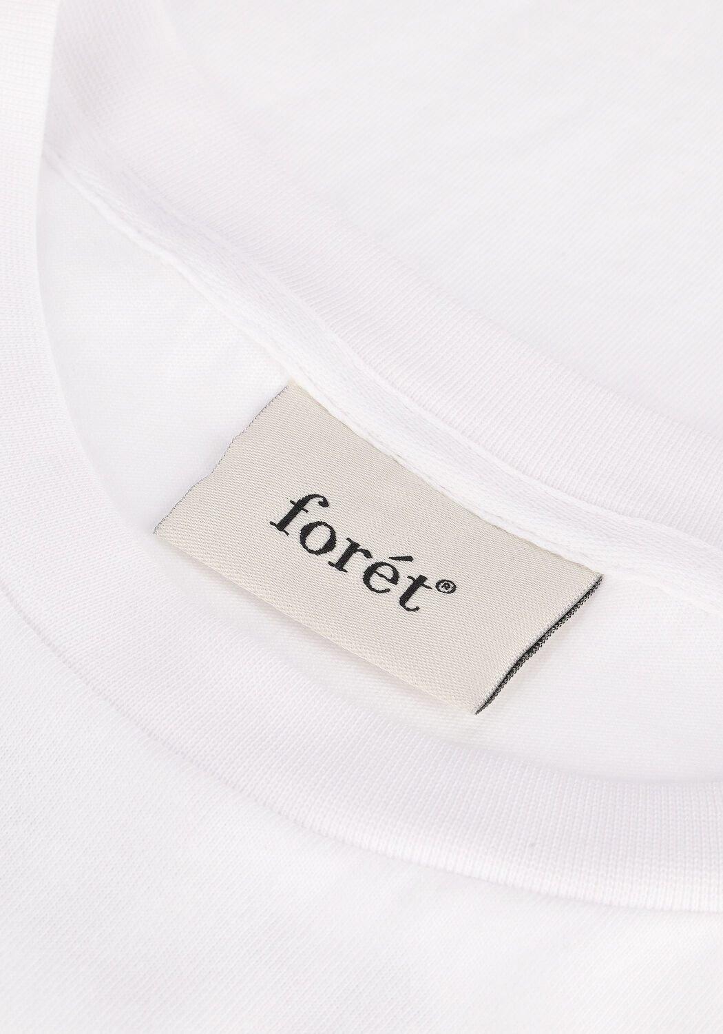 Witte FOR&Eacute;T T-shirt SPIN - large