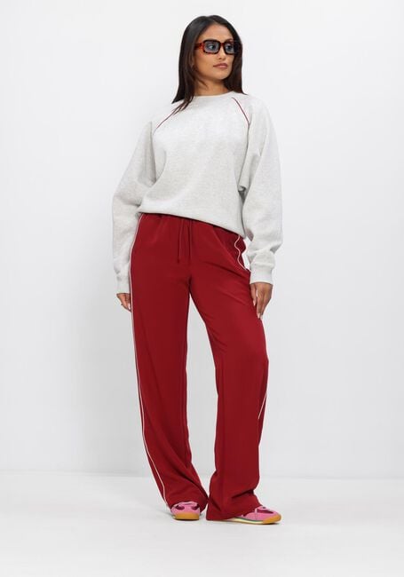 Roze CATWALK JUNKIE Broeken/jumpsuits TRACKSUIT TROUSERS WITH PIPING - large