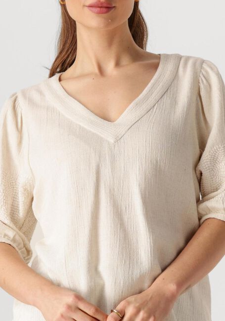 Ecru CIRCLE OF TRUST  EVALINA BLOUSE - large