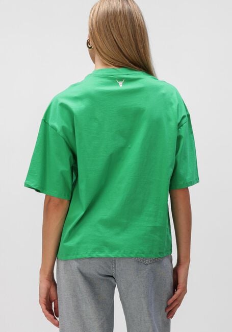 ALIX THE LABEL T-shirt LADIES KNITTED THE LABEL T-SHIRT en vert - large