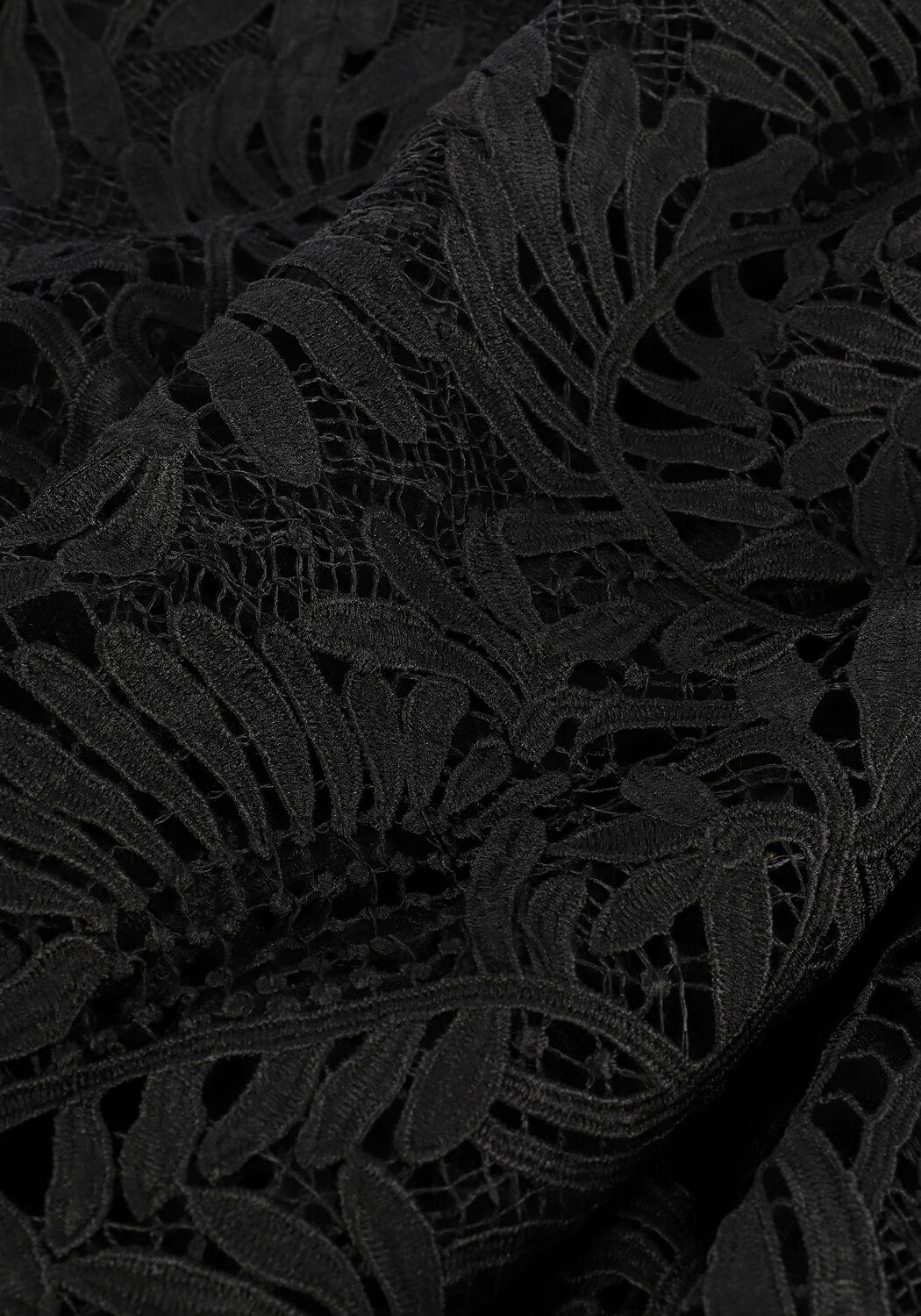 Zwarte SUMMUM Top TOP HEAVY LACE - large