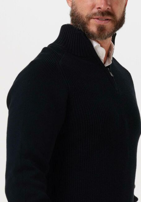 SAINT STEVE Pull JEFFREY Bleu foncé - large