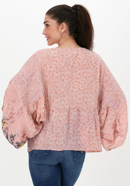 SISSEL EDELBO BIBI BALLOON SILK TOP Blouses Rose clair - large