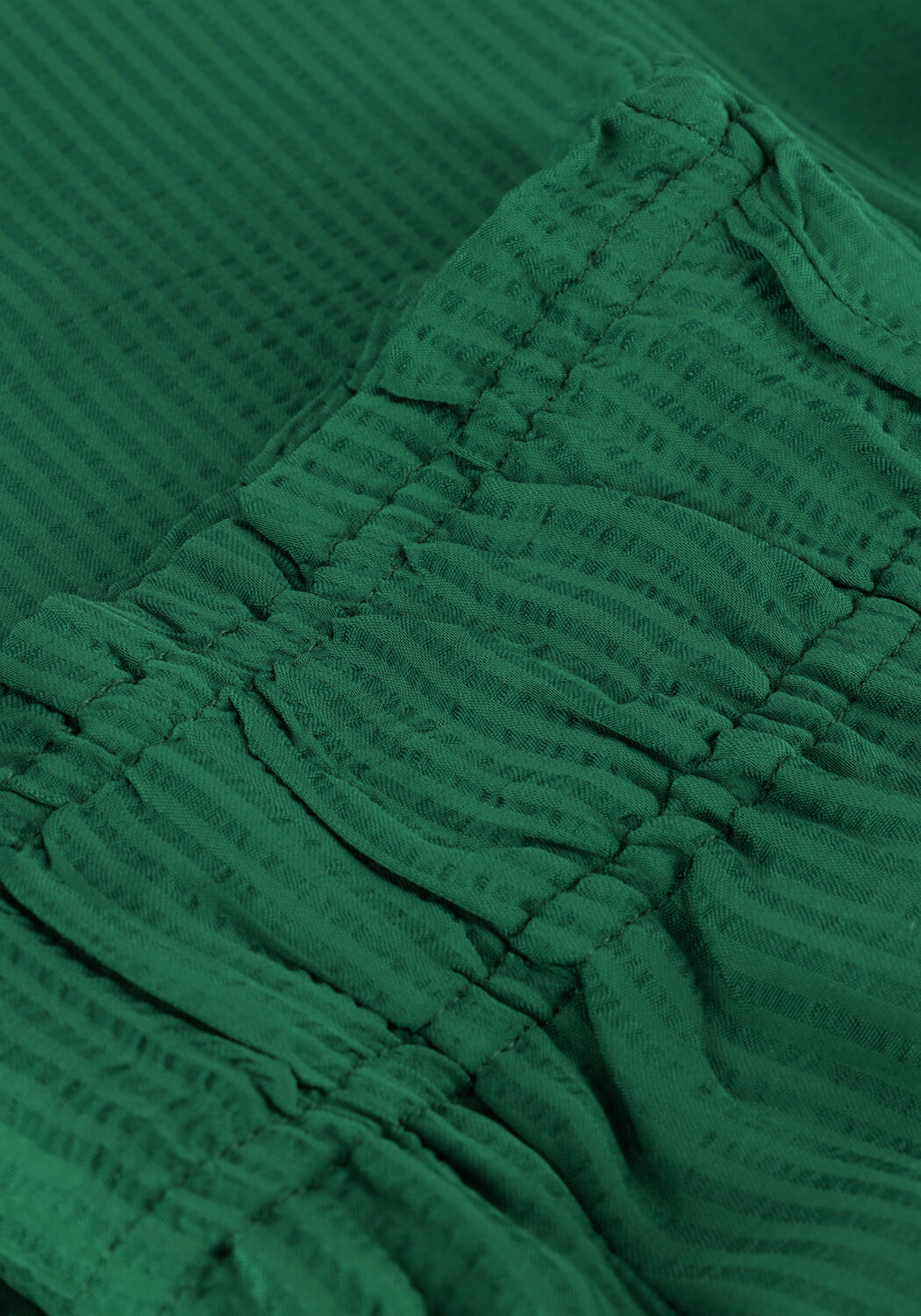 Groene BY-BAR Wijde broek ROBYN SATIN STRIPE PANTS - large