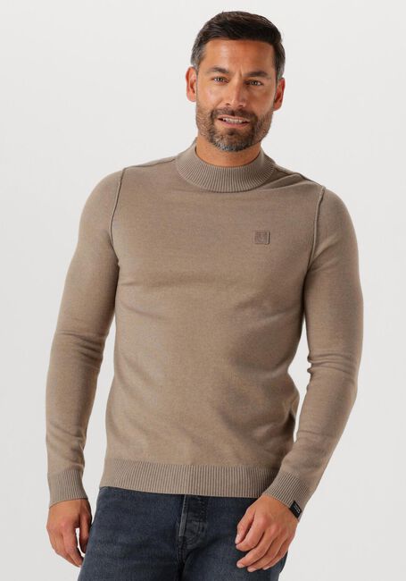 BUTCHER OF BLUE Pull CLIFDEN MOCK en camel - large