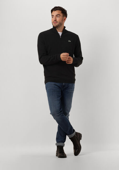 LACOSTE Pull 1HA1 MEN SWEATER en noir - large