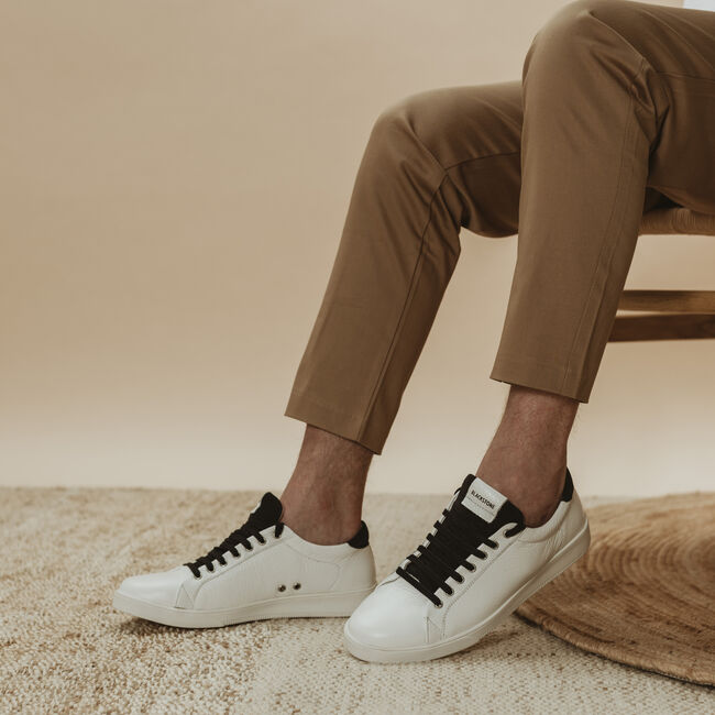 Witte BLACKSTONE Lage sneakers RM31 Witte BLACKSTONE Lage sneakers RM31 - large