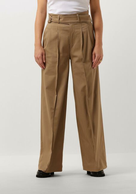 Camel VANILIA Wijde broek TWILL WIDE LEG PLEATS - large
