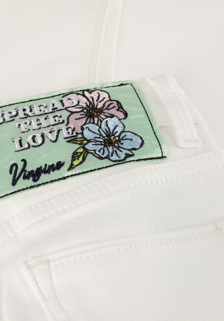 VINGINO Flared jeans BRITTE SPLIT en blanc - large