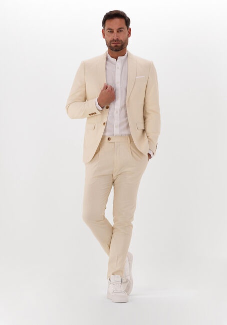 Beige SELECTED MEN Pantalon SLHSLIM-OWEN PANTS - large