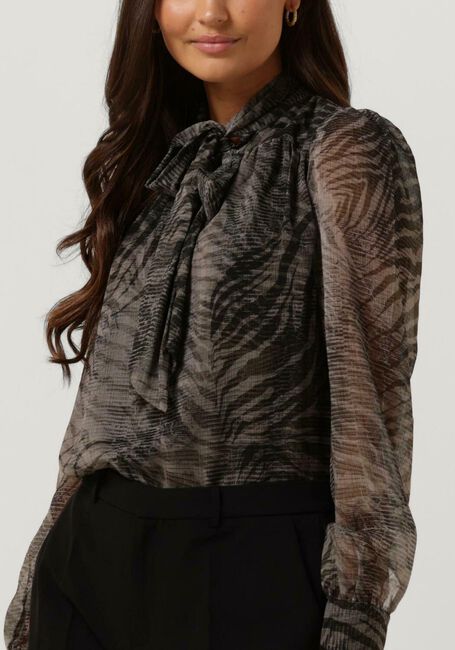 Donkergroene GUESS  LS NADINE TOP - large