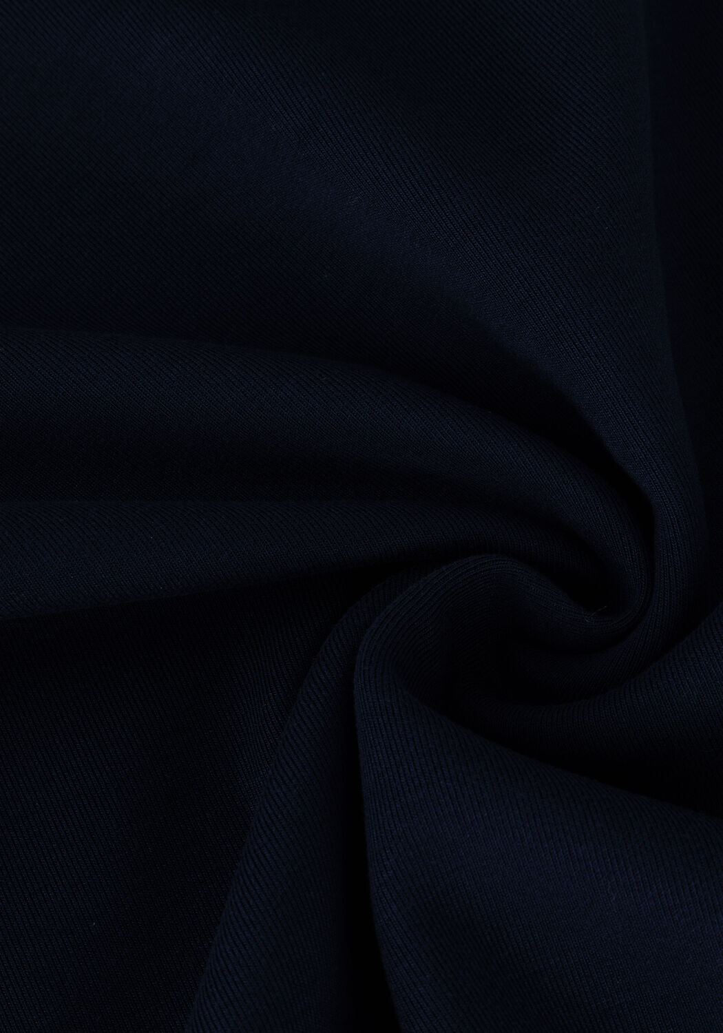 Donkerblauwe VANILIA Midirok DOUBLE PUNTO MIDI SKIRT - large