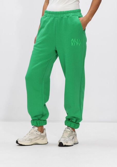 Groene ALIX THE LABEL Joggingbroek LADIES KNITTED ALIX SWEAT PANTS - large