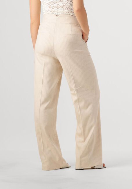 Beige AAIKO Pantalon SONJA STRIPE VIS 526 - large