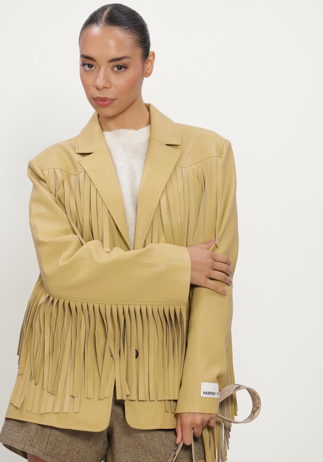 HARPER & YVE Blazer CASEY-BL en camel - large