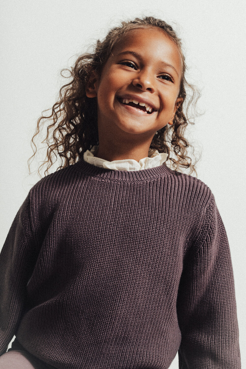 BAJE STUDIO Pull SOHO Bordeaux - large