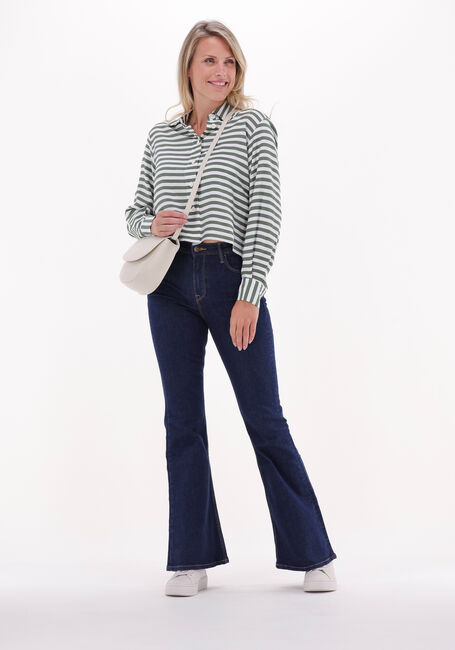 Donkerblauwe LEE Straight leg jeans BREESE FLARE - large
