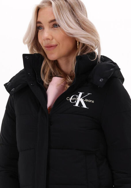 Zwarte CALVIN KLEIN Gewatteerde jas MW NON-DOWN SHORT PUFFER - large