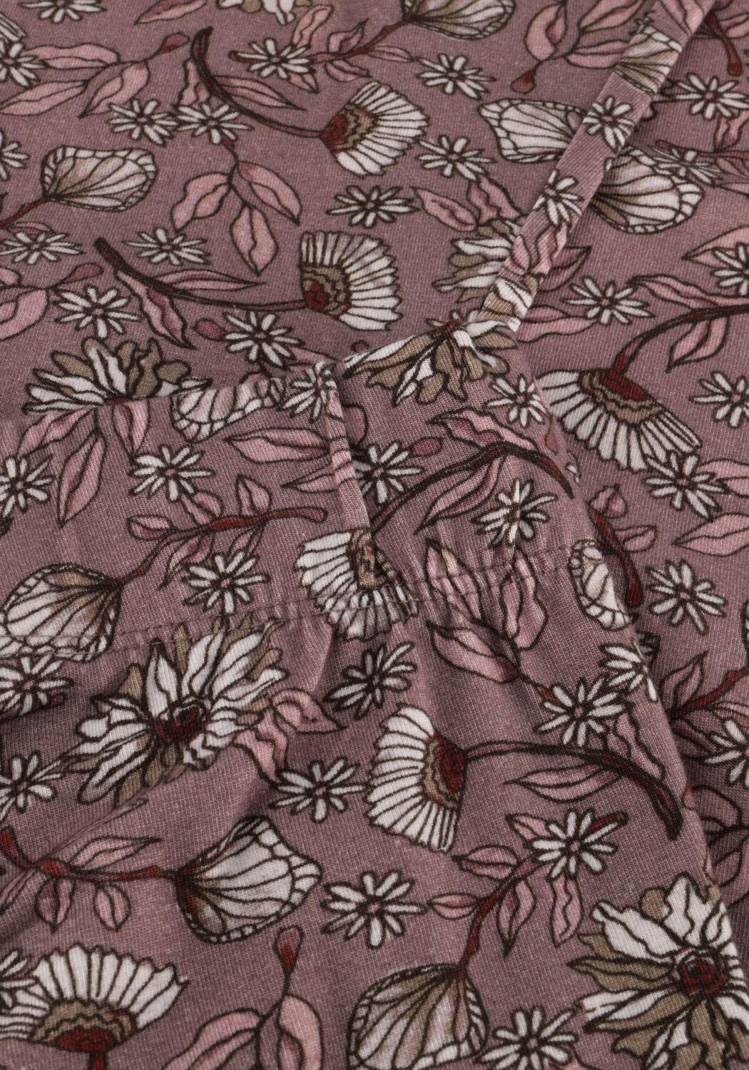 TON & TON Pantalon &eacute;vas&eacute; TEDDY en rose - large