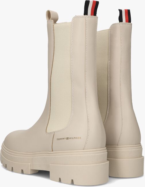 Beige TOMMY HILFIGER Chelsea boots MONOCHROMATIC CHELSEA BOOT - large
