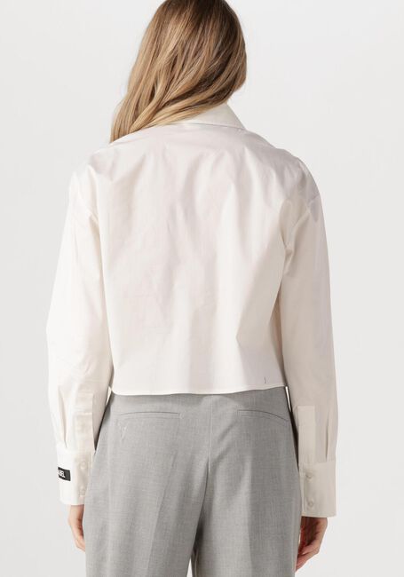 ALIX THE LABEL LADIES WOVEN CROPPED BLOUSE Blouses en blanc - large