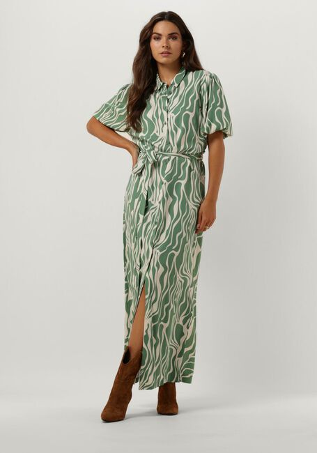 ANOTHER LABEL Robe maxi IDELLE DRESS en vert - large