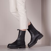 Zwarte CA'SHOTT Chelsea boots 24205 - medium