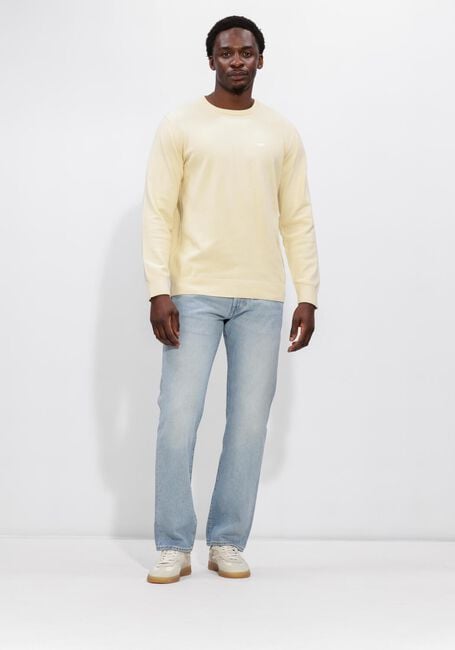 Creme LEVI'S Trui LIGHTWEIGHT HM SWEATER RUTABAGA PIQUE - large