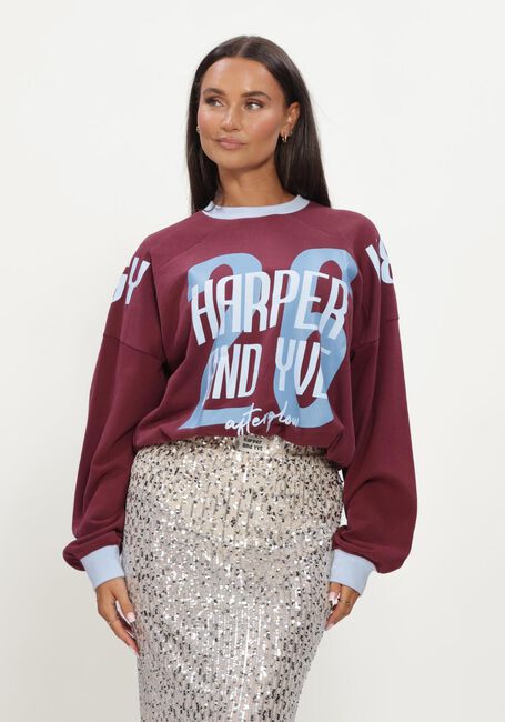 HARPER & YVE Haut RACE-SW Bordeaux - large