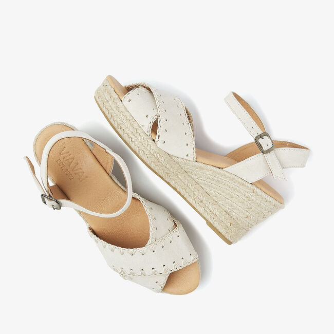 VIA VAI Sandales à talons LUISA AYLA en beige - large