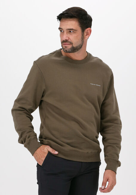 Donkergroene TIGER OF SWEDEN Sweater EMERSON - large