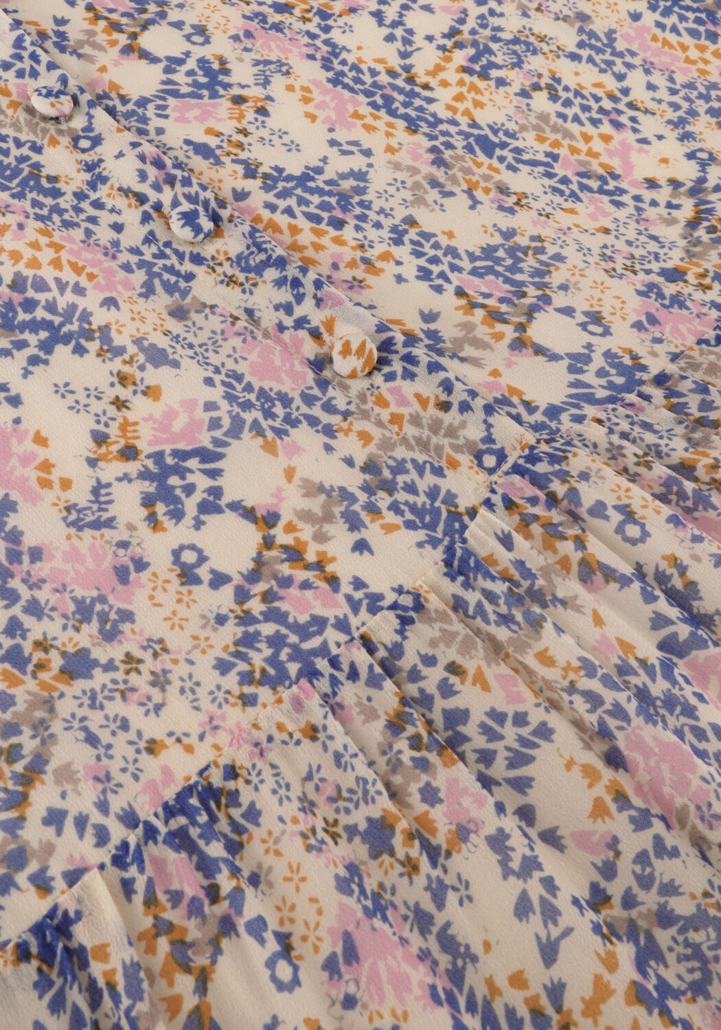 SECOND FEMALE Mini robe POPPI DRESS en bleu - large