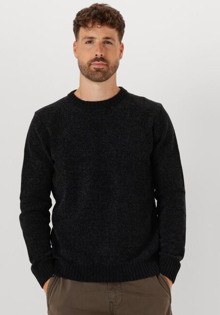 ANERKJENDT Pull AKSUNE CHENILLE KNIT en noir - large