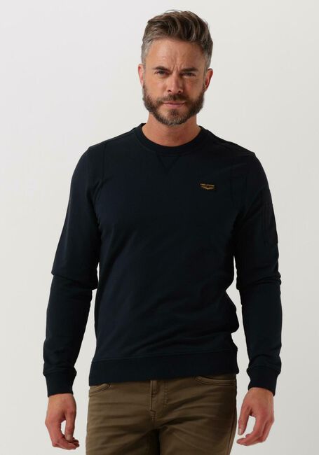 PME LEGEND Pull AIRSTRIPE SWEAT Bleu foncé - large