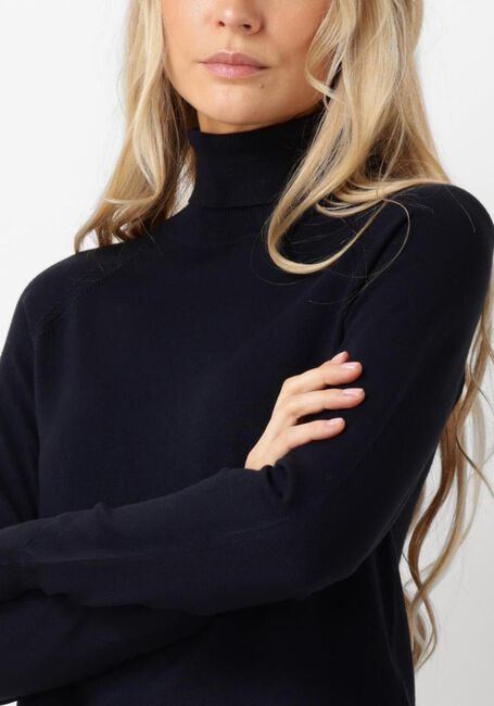SUMMUM Col roulé SWEATER TURTLE NECK BASIC KNIT Bleu foncé - large