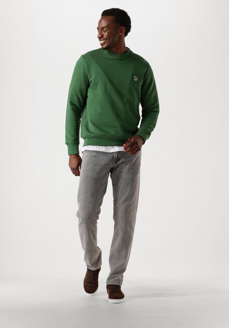 PS PAUL SMITH Chandail MENS REG FIT SWEATSHIRT ZEBRA en vert - large