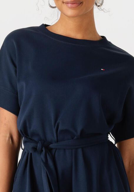 Donkerblauwe TOMMY HILFIGER Mini jurk MODERN CODY DRESS - large
