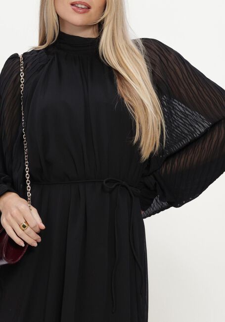 Zwarte Y.A.S. Maxi jurk YASOLERA LS MIDI DRESS S. - large