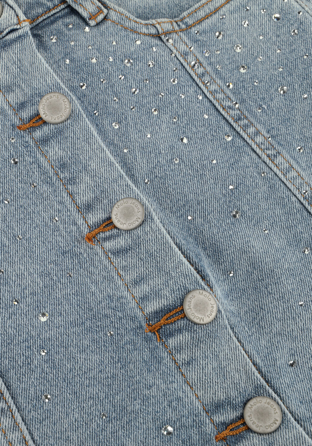 MOLO Mini-jupe BERA Bleu clair - large