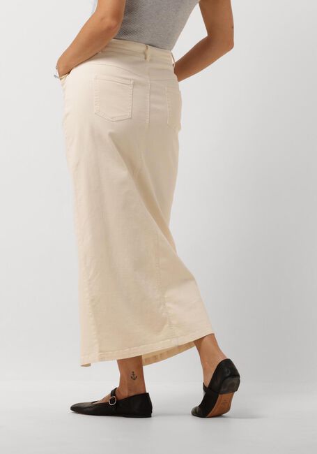 YDENCE Jupe midi SKIRT TRISTIE Blanc - large