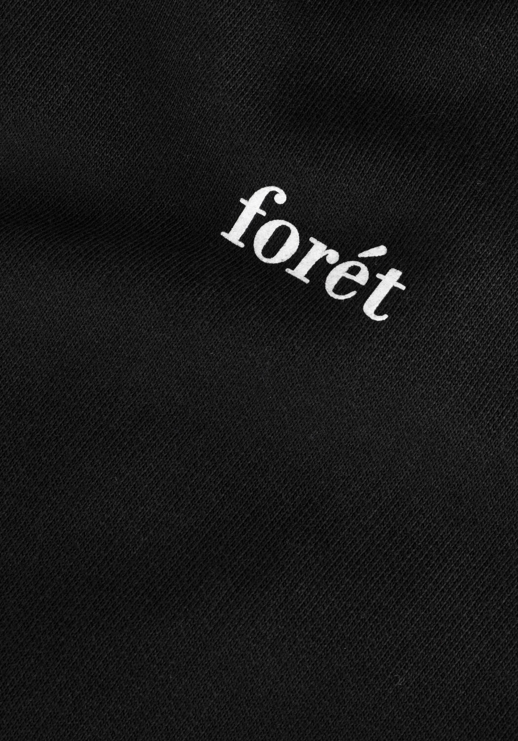 FOR&Eacute;T Pull ASH SWEATSHIRT en noir - large