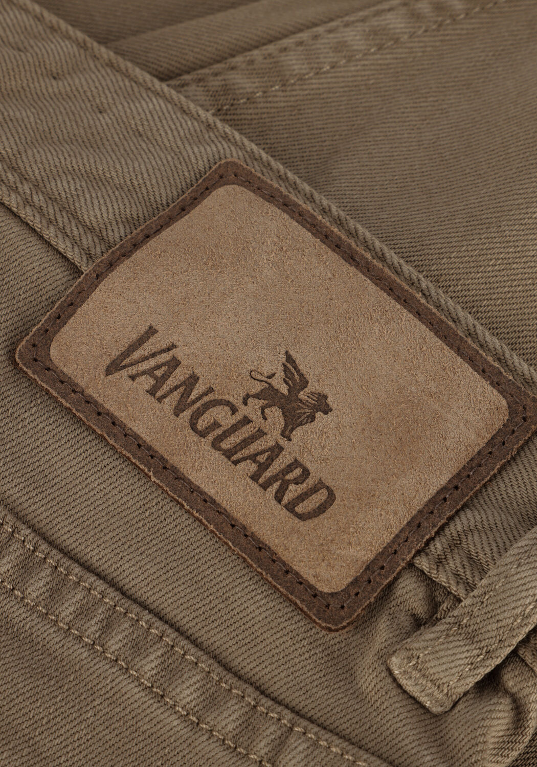 VANGUARD Slim fit jeans V7 RIDER COLORED NON-DENIM Kaki - large