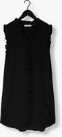 Zwarte CO'COUTURE Mini jurk SUEDA FRILL DRESS