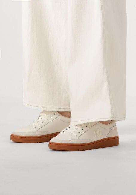 Witte LAUREN RALPH LAUREN Sneakers HAILEY 6 LOW TOP LACE - large