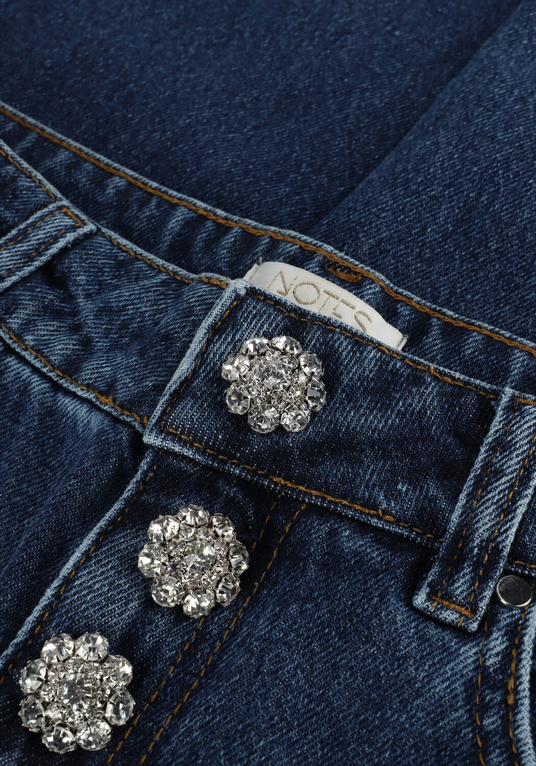 Blauwe NOTES DU NORD Straight leg jeans BLAIR JEANS - large