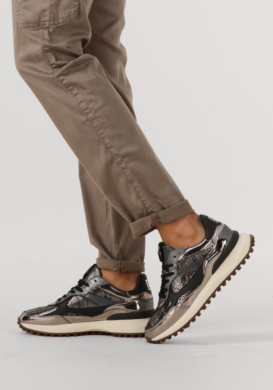 Zwarte FLORIS VAN BOMMEL Sneakers SFW-10085 NOPPI - large