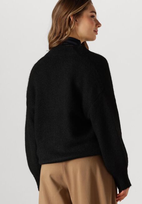 Zwarte SUMMUM Vest FANCY BUTONS CARDIGAN COZY - large